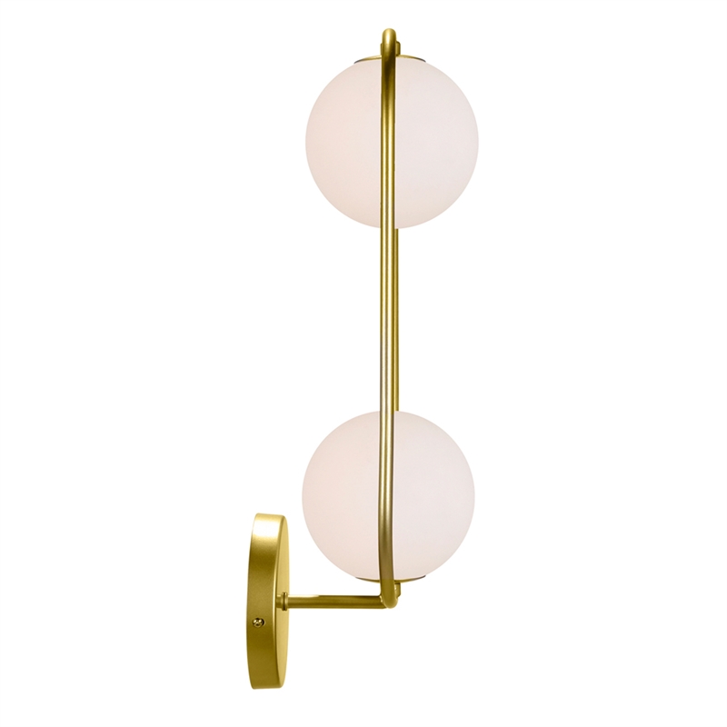 CWI Lighting Celeste 2 Light Contemporary Metal Sconce in Medallion Gold