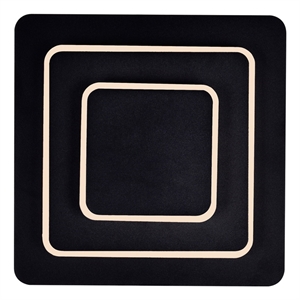 CWI Lighting Private I Contemporary Metal LED Sconce in Matte Black