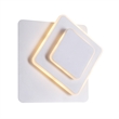 CWI Lighting Private I Metal LED Integrated Fixture Sconce in Matte White