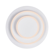 CWI Lighting Private I Contemporary Metal LED Sconce in Matte White