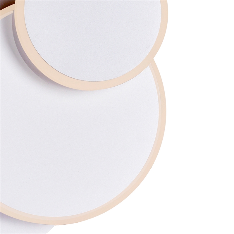 CWI Lighting Private I Contemporary Metal LED Sconce in Matte White