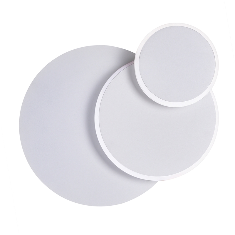 CWI Lighting Private I Contemporary Metal LED Sconce in Matte White