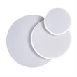 CWI Lighting Private I Contemporary Metal LED Sconce in Matte White