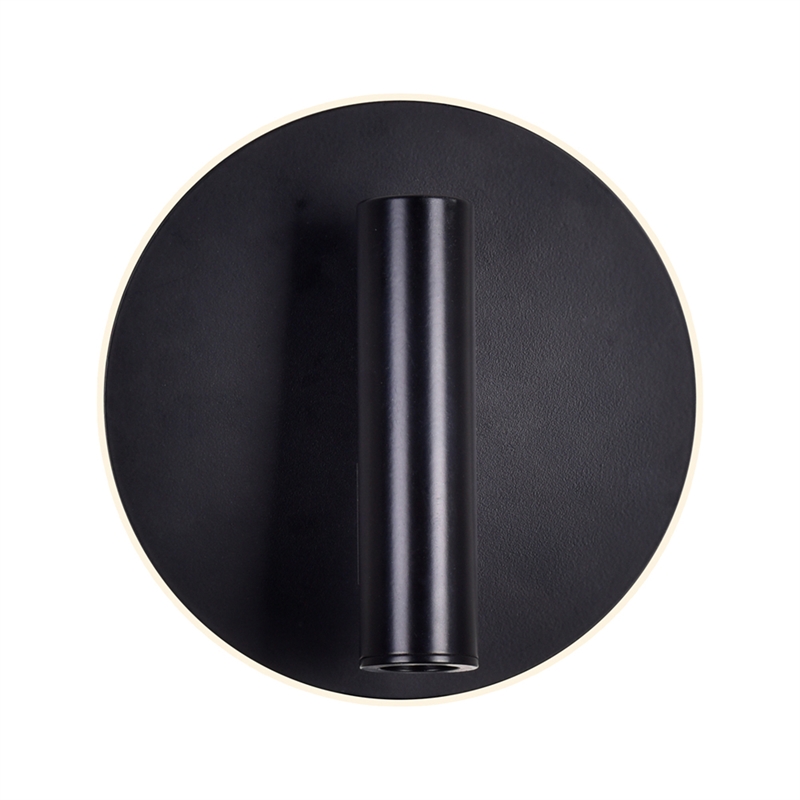 CWI Lighting Private I Contemporary Metal LED Sconce in Matte Black