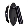 CWI Lighting Private I Contemporary Metal LED Sconce in Matte Black