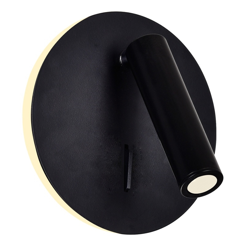 CWI Lighting Private I Contemporary Metal LED Sconce in Matte Black