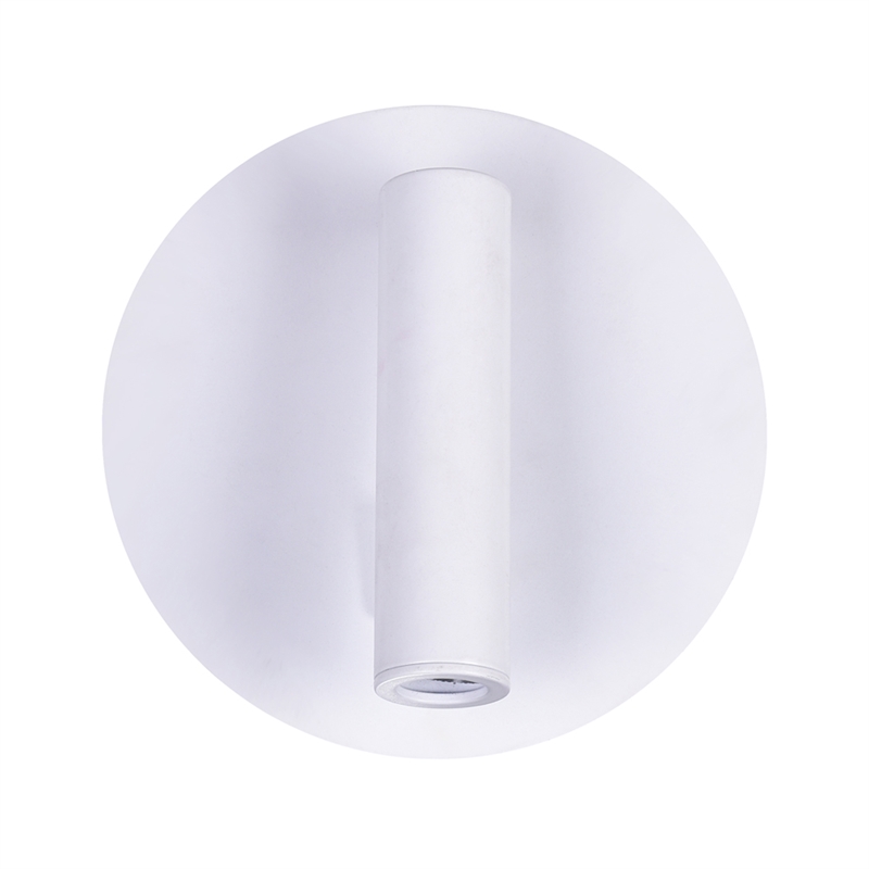 CWI Lighting Private I Metal LED Integrated Fixture Sconce in Matte White