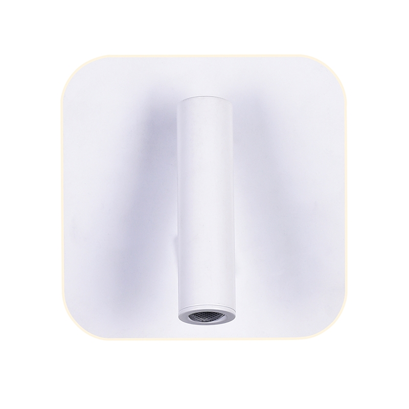 CWI Lighting Private I Contemporary Metal LED Sconce in Matte White