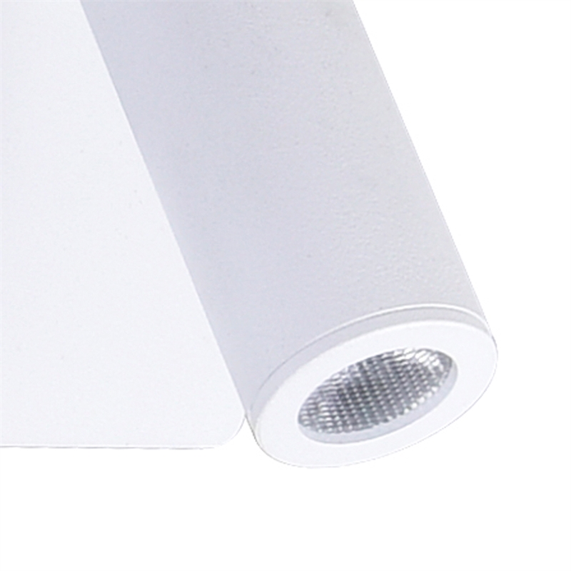 CWI Lighting Private I Contemporary Metal LED Sconce in Matte White