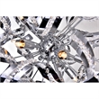 CWI Lighting Swivel 12 Light Contemporary Metal Chandelier in Chrome
