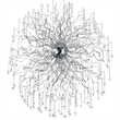 CWI Lighting Cherry Blossom 48 Light Transitional Metal Chandelier in Chrome