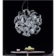 CWI Lighting Swivel 14 Light Contemporary Metal Chandelier in Chrome