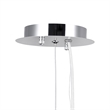 CWI Lighting Swivel 18 Light Contemporary Metal Chandelier in Chrome