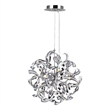CWI Lighting Swivel 18 Light Contemporary Metal Chandelier in Chrome
