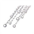 CWI Lighting Extended 1 Light Down Transitional Metal Mini Pendant in Chrome