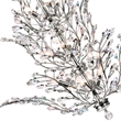 CWI Lighting Ivy 18 Light Transitional Metal Chandelier in Chrome