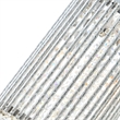 CWI Lighting Claire 2 Light Drum Shade Metal Mini Pendant in Chrome