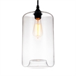 CWI Lighting 1 Light Contemporary Glass Mini Pendant in Clear