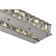 CWI Lighting Milan Transitional Metal LED Vanity Light in Chrome