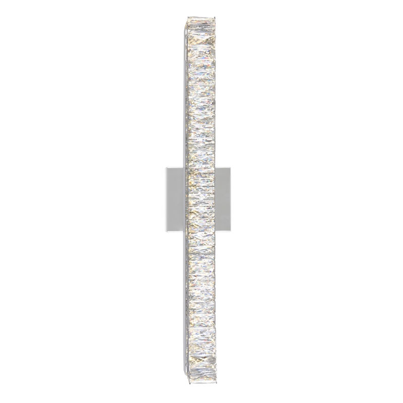 CWI Lighting Milan Transitional Metal LED Vanity Light in Chrome