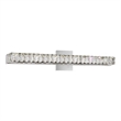 CWI Lighting Milan Transitional Metal LED Vanity Light in Chrome