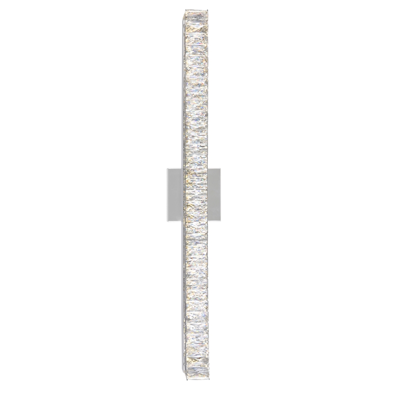 CWI Lighting MilanTransitional Metal LED Vanity Light in Chrome