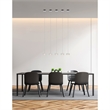 CWI Lighting Milan Contemporary Metal LED Mini Pendant in Chrome
