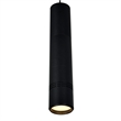 CWI Lighting Stowe Contemporary Metal LED Mini Pendant in Black