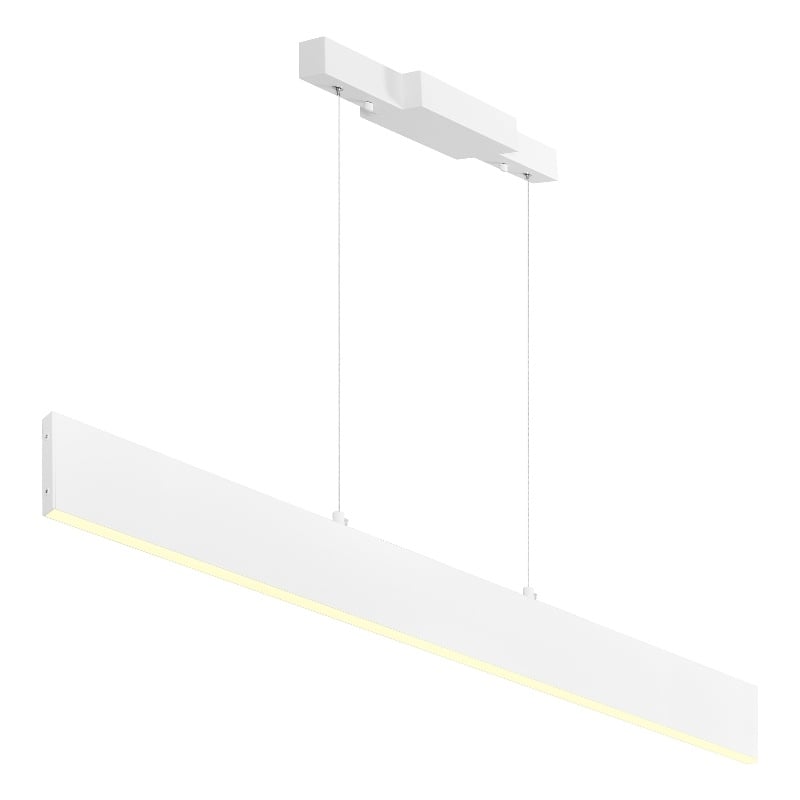 CWI Lighting Krista Contemporary Metal LED Chandelier in Satin White