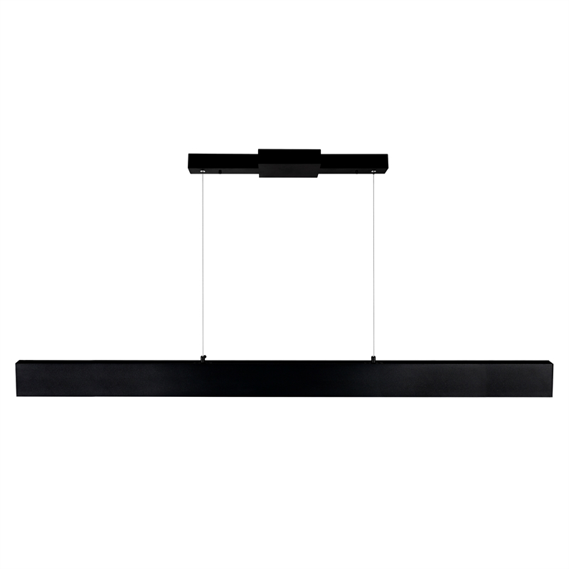 CWI Lighting Krista Contemporary Metal LED Chandelier in Satin Black