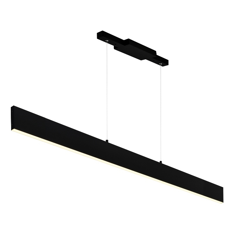CWI Lighting Krista Contemporary Metal LED Chandelier in Satin Black