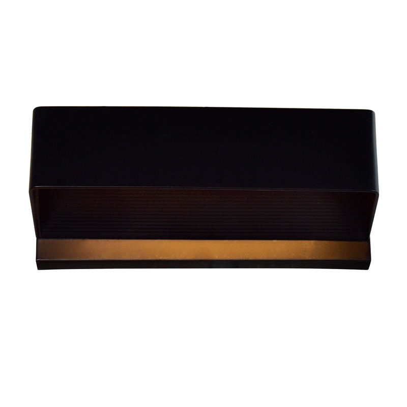 CWI Lighting Lilliana Contemporary Metal LED Integrated Wall Sconce in Black