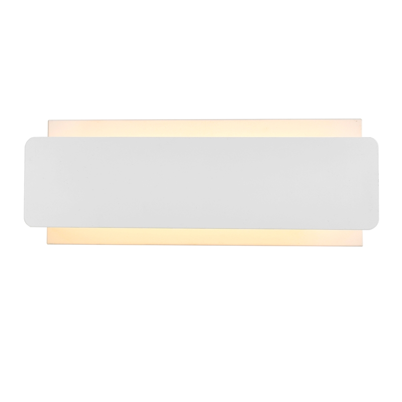 CWI Lighting LillianaContemporary Metal LED Wall Sconce in White
