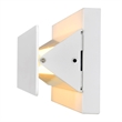 CWI Lighting LillianaContemporary Metal LED Wall Sconce in White