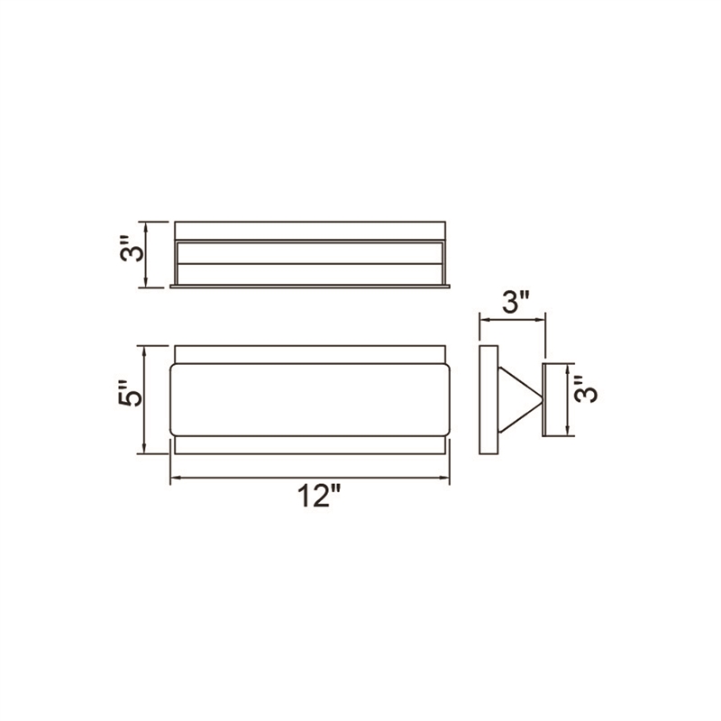 CWI Lighting LillianaContemporary Metal LED Wall Sconce in White