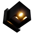 CWI Lighting Lilliana Contemporary Metal LED Wall Sconce in Black