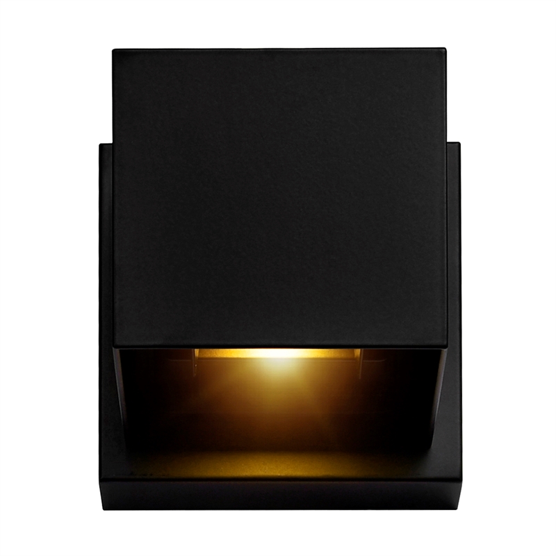CWI Lighting Lilliana Contemporary Metal LED Wall Sconce in Black