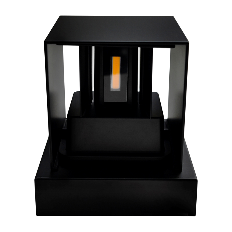 CWI Lighting Lilliana Contemporary Metal LED Wall Sconce in Black