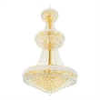 CWI Lighting Empire 34 Light Down Transitional Metal Chandelier in Gold