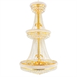 CWI Lighting Empire 34 Light Down Transitional Metal Chandelier in Gold