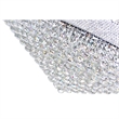 CWI Lighting Empire 38 Light Down Transitional Metal Chandelier in Chrome