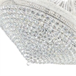 CWI Lighting Empire 42 Light Down Transitional Metal Chandelier in Chrome