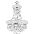 CWI Lighting Empire 6 Light Transitional Metal Table Lamp in Chrome