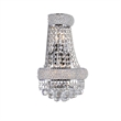 CWI Lighting Empire 3 Light Transitional Metal Wall Sconce in Chrome
