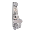 CWI Lighting Empire 3 Light Transitional Metal Wall Sconce in Chrome