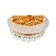 CWI Lighting Empire 2 Light Transitional Metal Wall Sconce in Gold