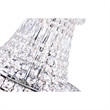 CWI Lighting Stefania 8 Light Down Transitional Metal Chandelier in Chrome