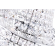 CWI Lighting Stefania 8 Light Down Transitional Metal Chandelier in Chrome