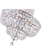 CWI Lighting Stefania 13 Light Down Transitional Metal Chandelier in Chrome