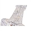 CWI Lighting Stefania 13 Light Down Transitional Metal Chandelier in Chrome